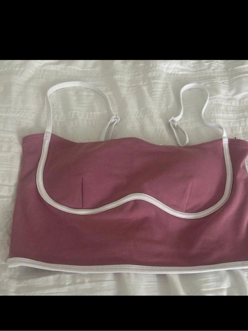 ALO Yoga pink Activewear Top size medium